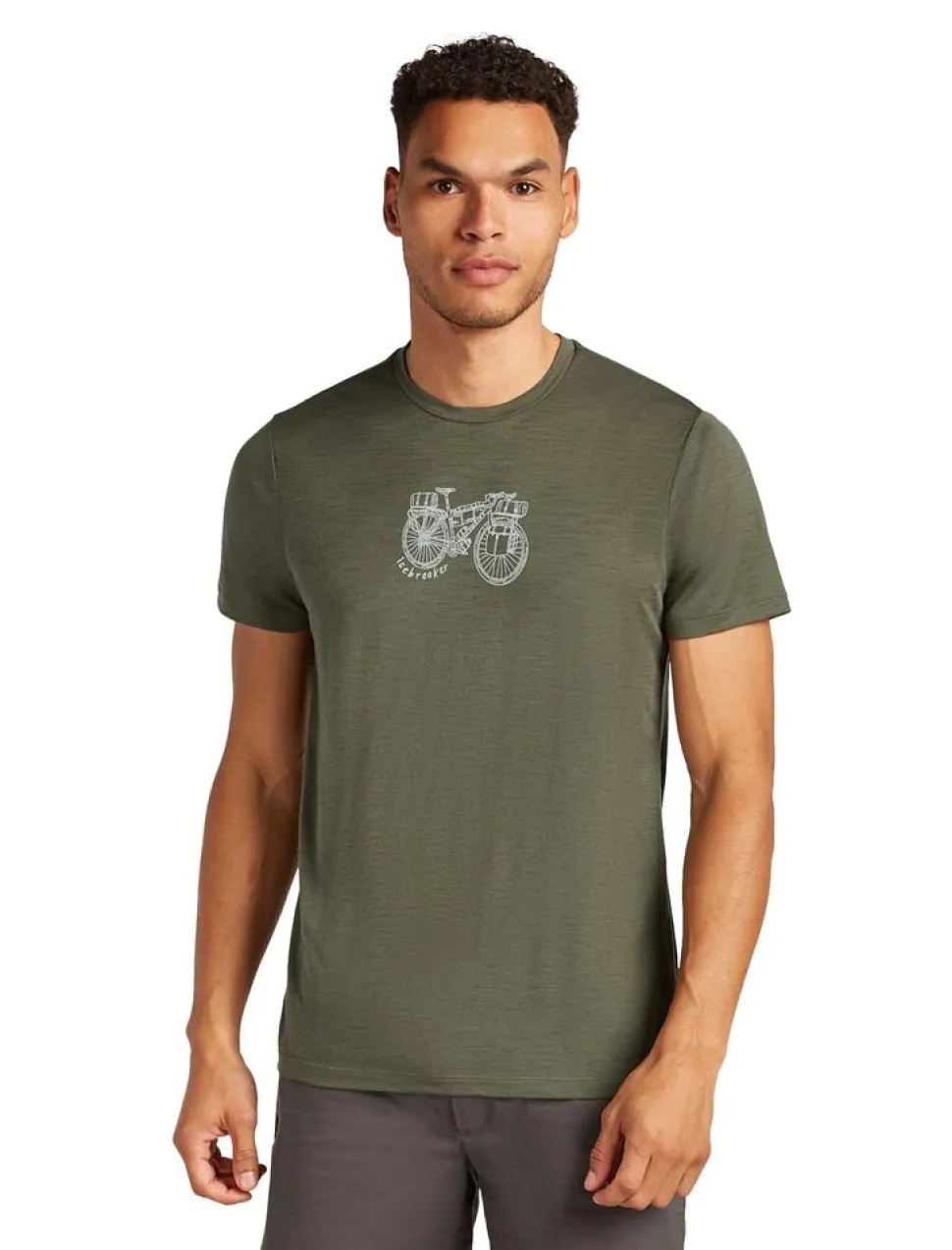 Icebreaker M Merino 150 Tech Lite ss Tee Adventure Ride