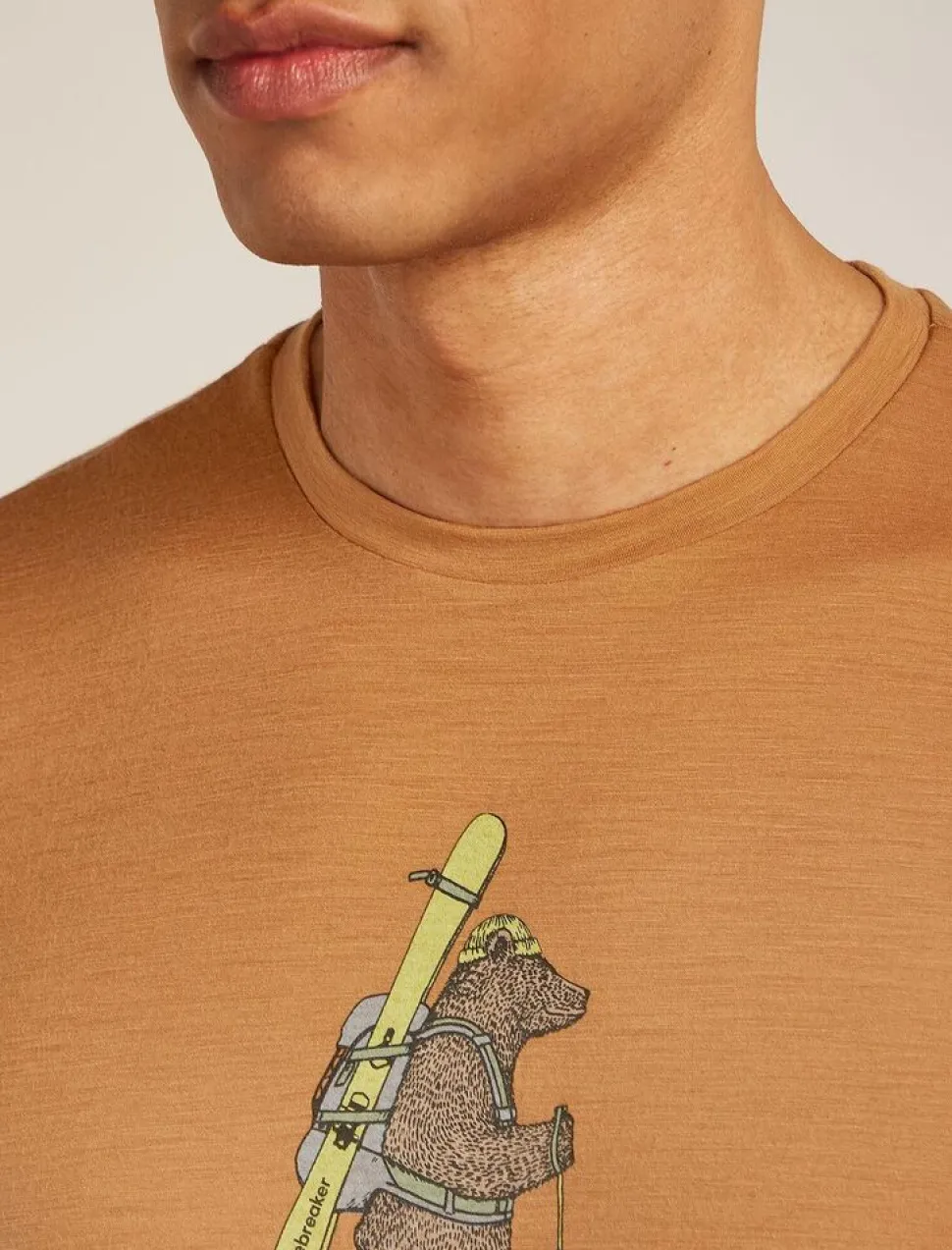 Icebreaker M Merino 150 Tech Lite SS Tee Bear Tour