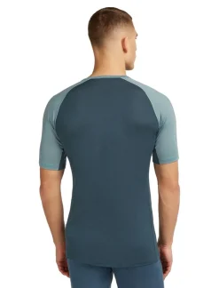 Icebreaker M Merino 125 ZoneKnit ss crewe