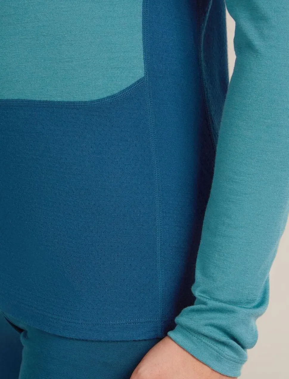 Icebreaker M Merino 200 ZoneKnit LS Crewe