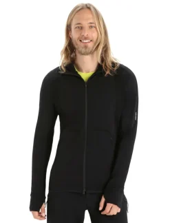 Icebreaker M Quantum zoneknit LS zip hoody