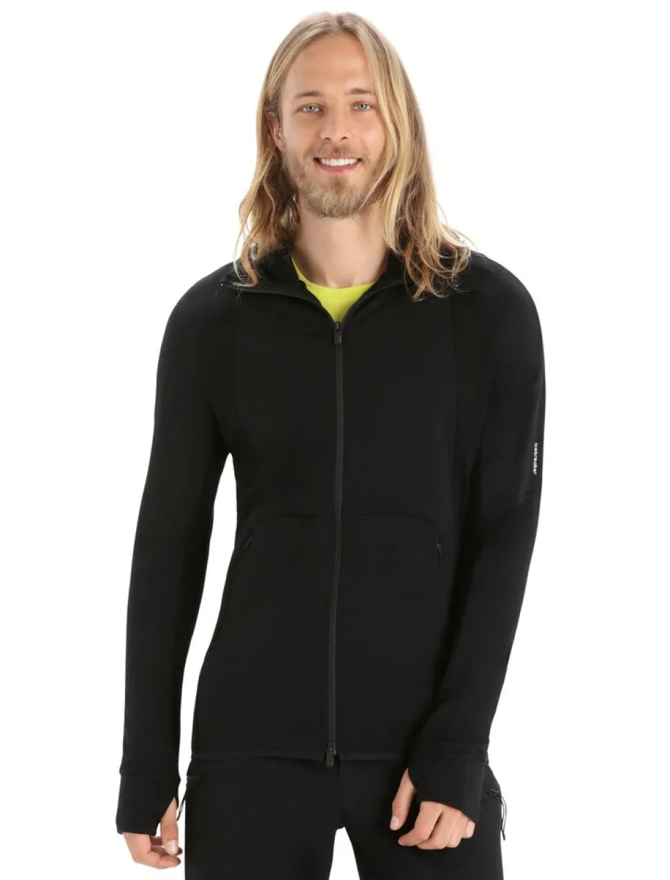 Icebreaker M Quantum zoneknit LS zip hoody