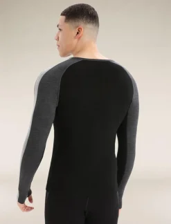 Icebreaker M Zoneknit 200 LS Crewe