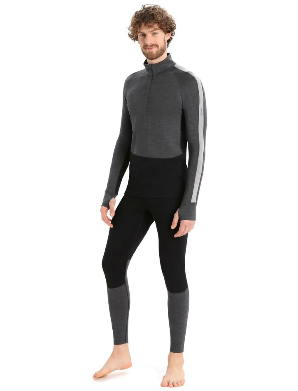 Icebreaker M zoneknit 260 LS half