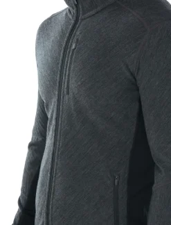 Icebreaker Mens descender ls zip