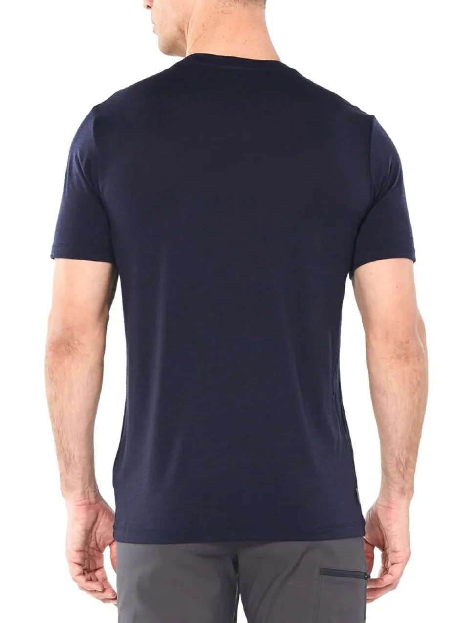 Icebreaker Mens tech lite ss crewe glacial lines