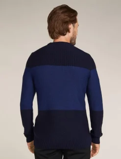 Icebreaker Mens waypoint crewe sweater