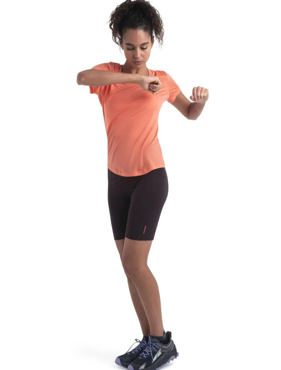 Icebreaker W Merino 125 Cool-lite Sphere III SS scoop