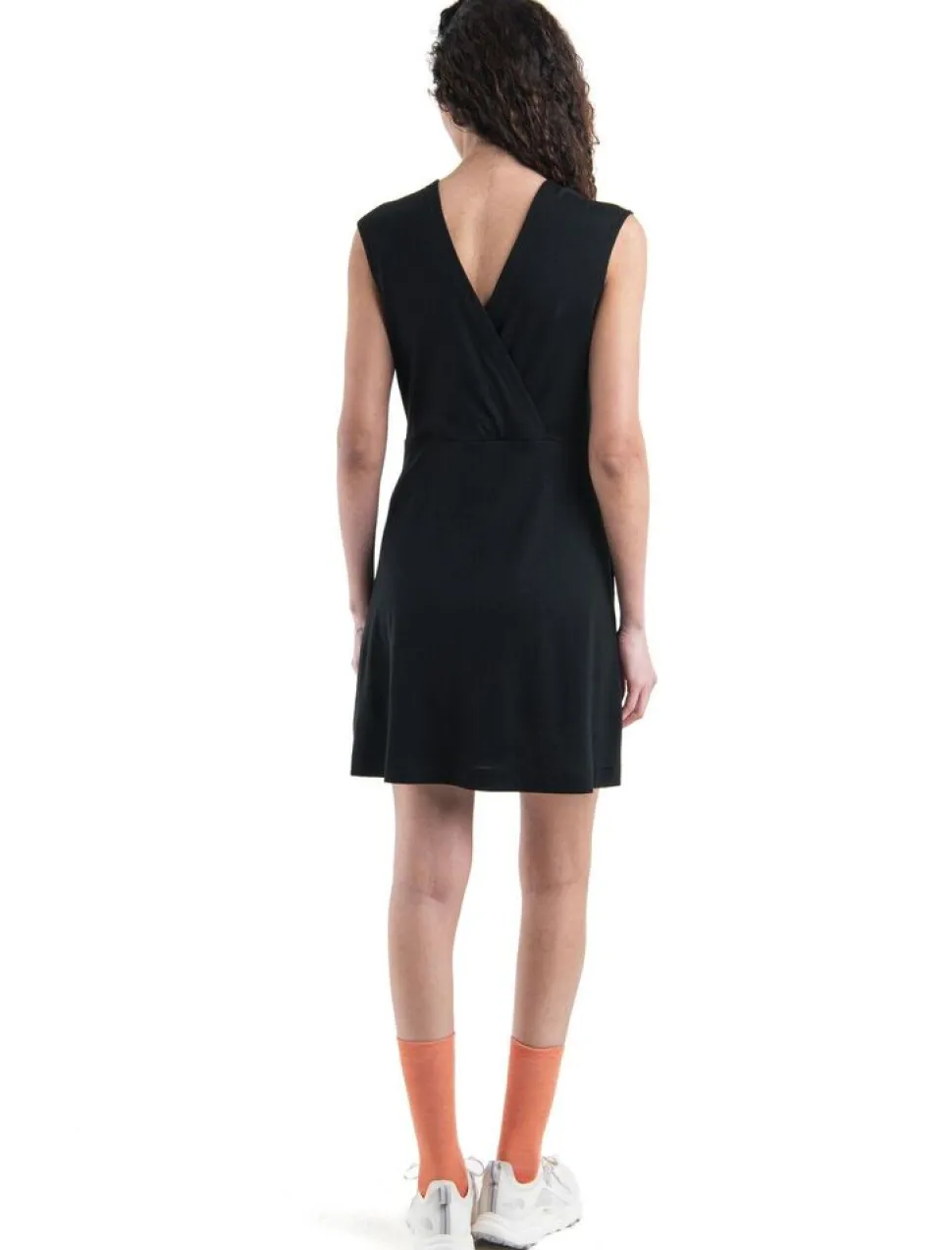 Icebreaker W Merino 200 Granary Sleeveless V Neck Dress