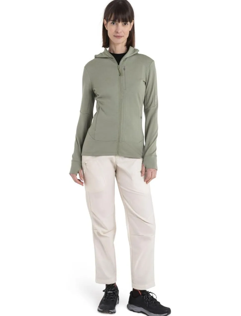 Icebreaker W Merino 260 Quantum IV LS zip hoodie