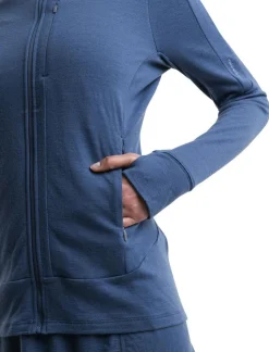 Icebreaker W Merino 260 Quantum IV LS zip hoodie