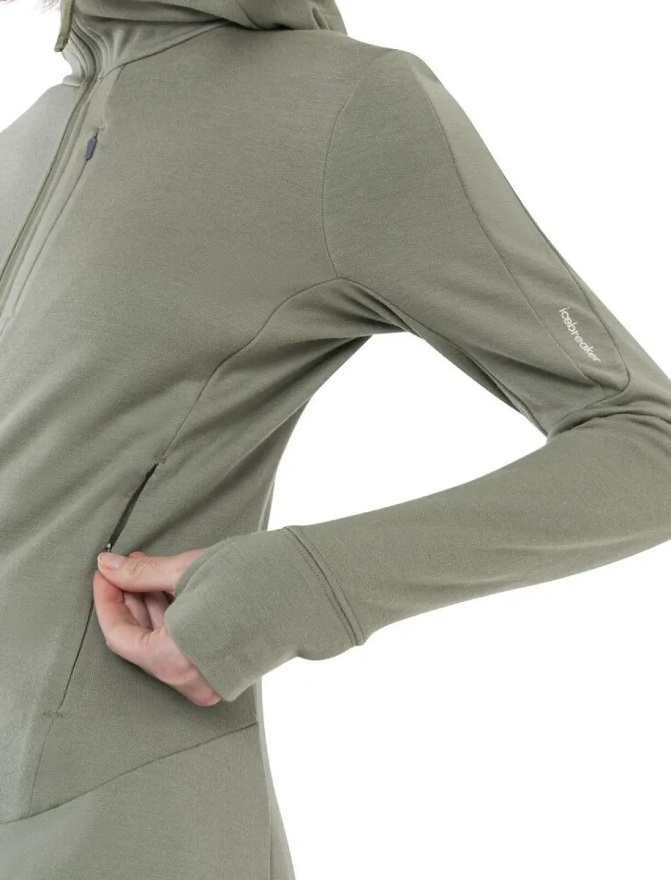 Icebreaker W Merino 260 Quantum IV LS zip hoodie
