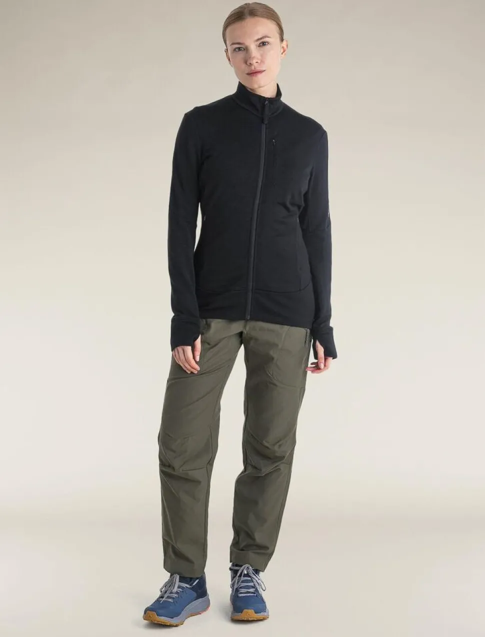 Icebreaker W Merino 260 Quantum IV LS Zip