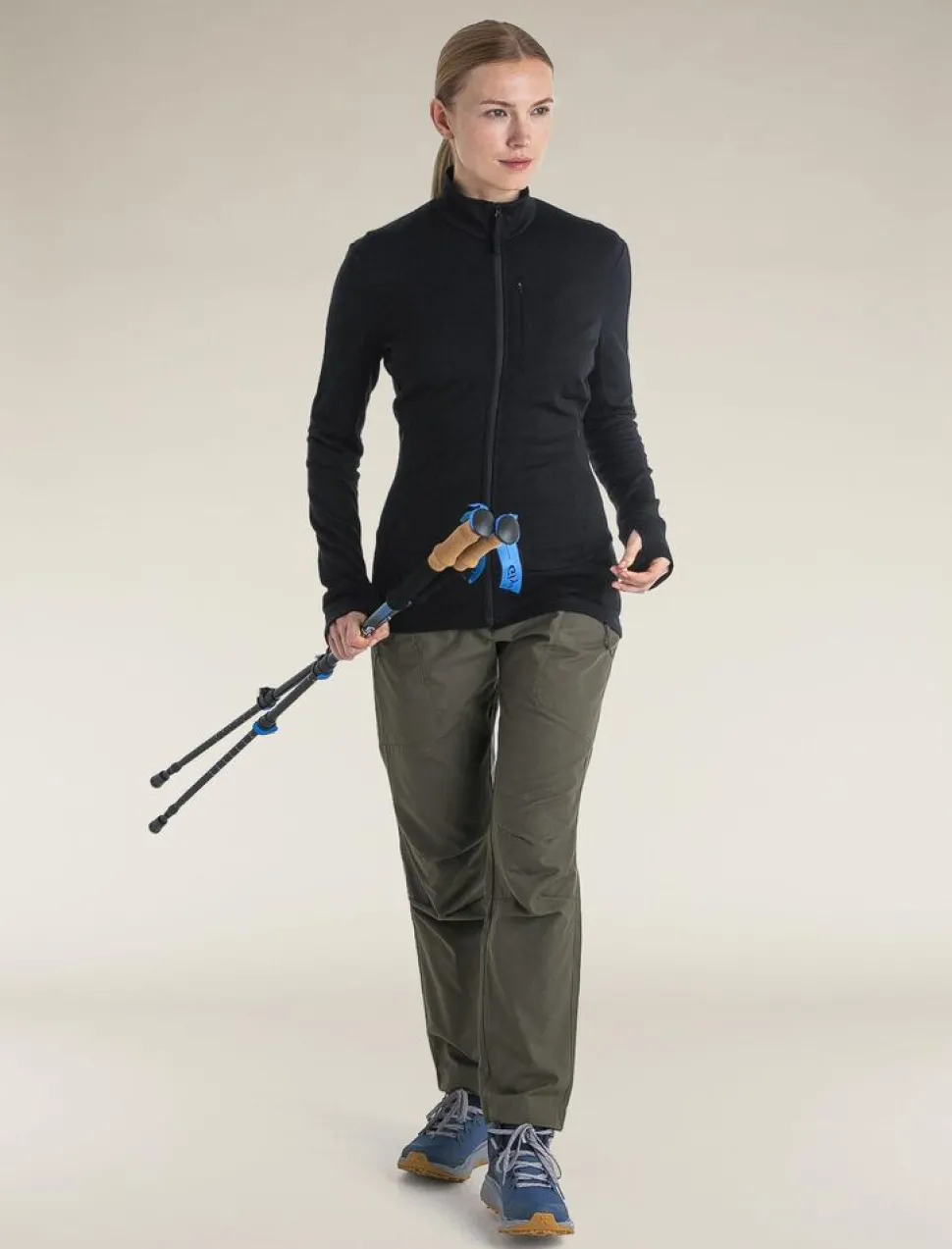 Icebreaker W Merino 260 Quantum IV LS Zip