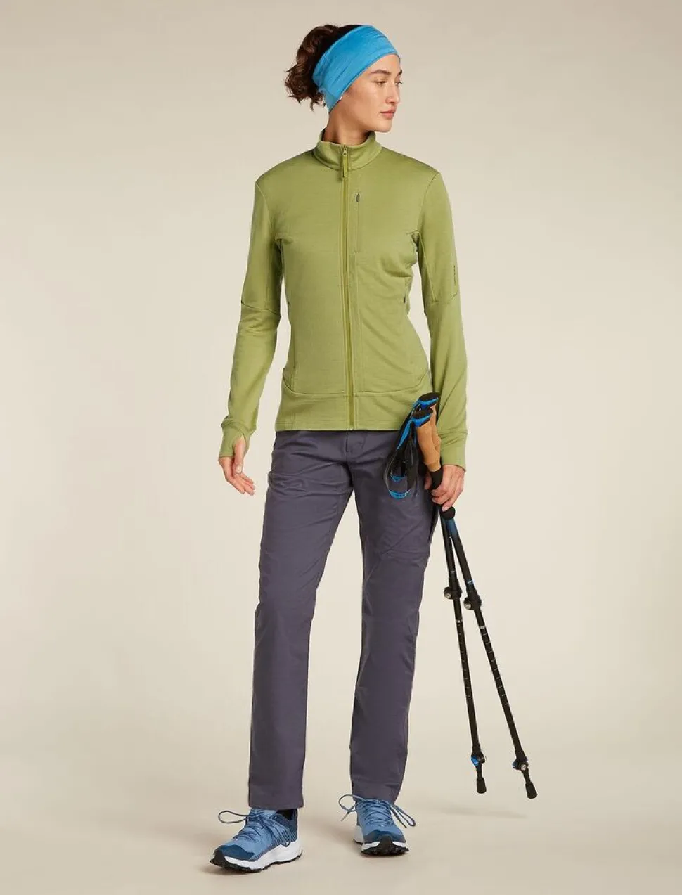 Icebreaker W Merino 260 Quantum IV LS Zip