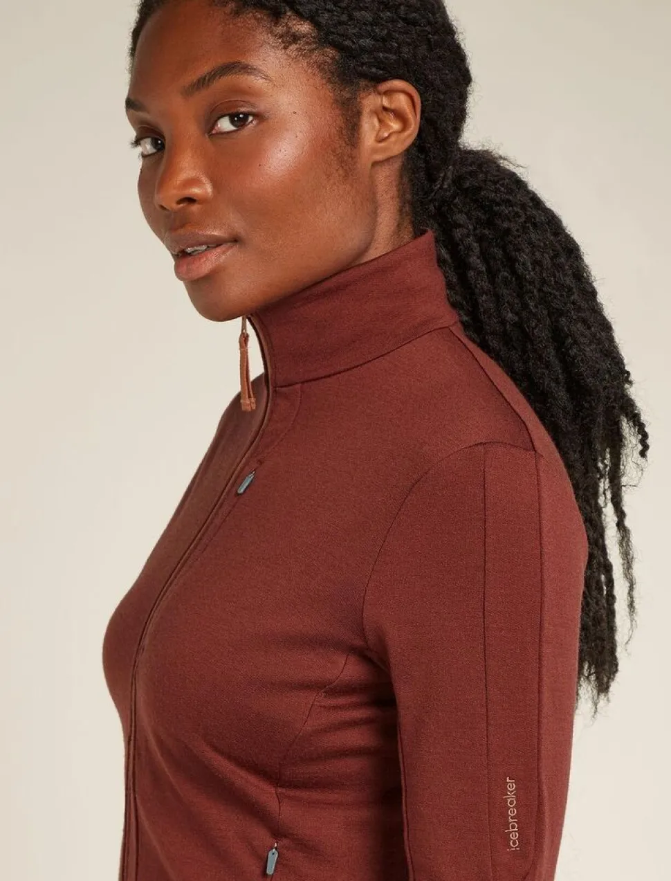 Icebreaker W Merino 260 Quantum IV LS Zip