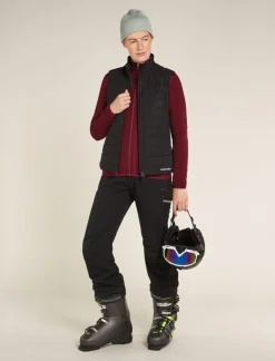 Icebreaker W Merino 560 Realfleece Element II LS Z