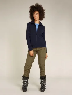 Icebreaker W Merino 360 Realfleece Elemental LS Z Hood