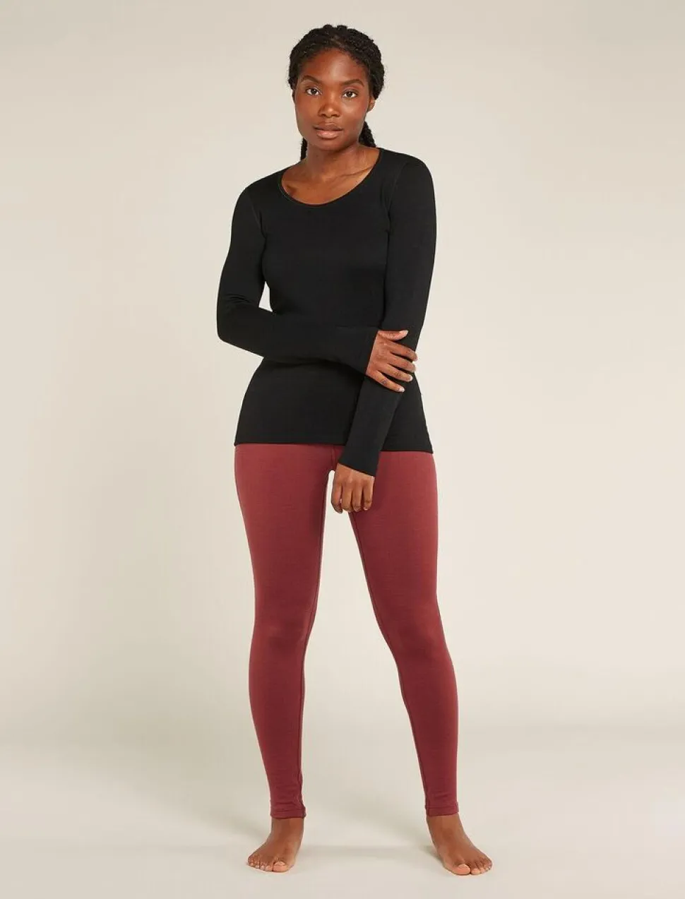 Icebreaker W Merino 260 Tech LS Scoop