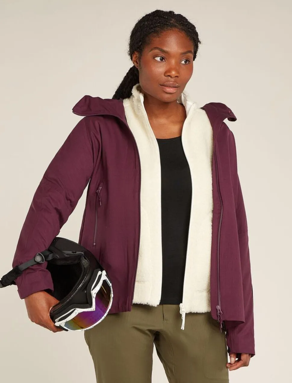 Icebreaker W Merino 260 Tech LS Scoop