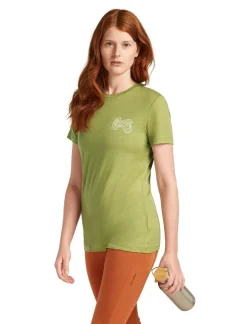Icebreaker W Merino 150 Tech Lite ss Tee Adventure Ride