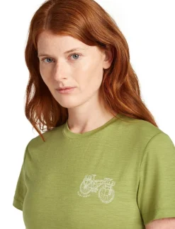 Icebreaker W Merino 150 Tech Lite ss Tee Adventure Ride