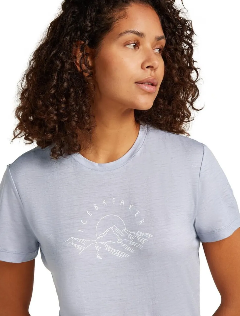 Icebreaker W Merino 150 Tech Lite ss Tee Sunrise Summit
