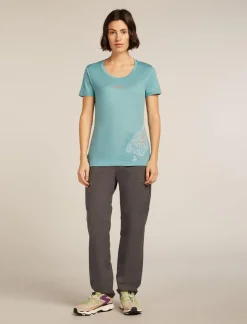 Icebreaker W Merino 150 Tech Lite SS Scoop Tee 30th Anniv