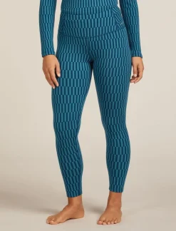 Icebreaker W Merino 260 Tech Vertex High Rise Leggings Snow G