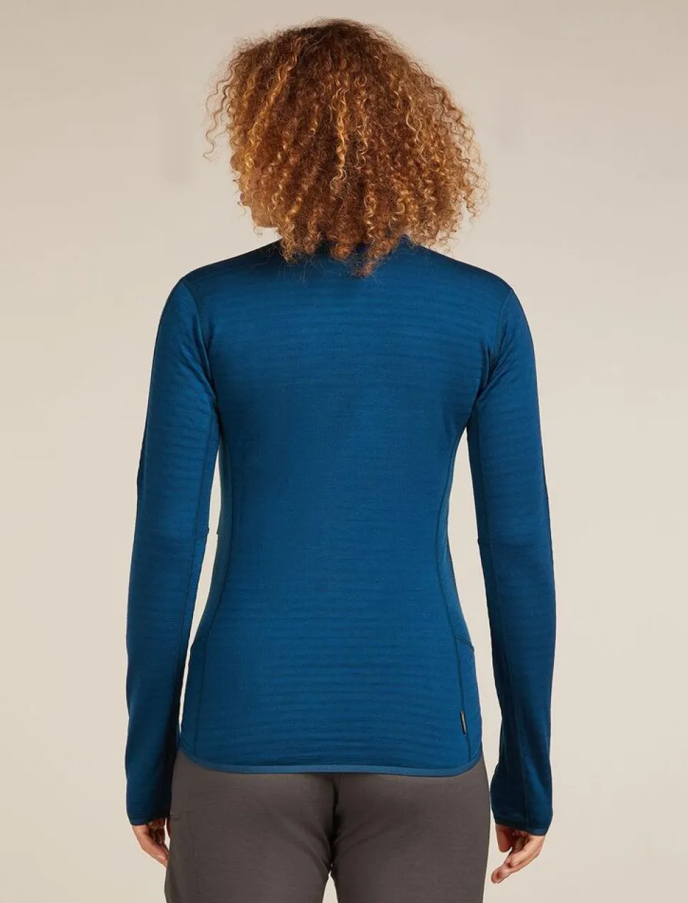 Icebreaker W Merino Blend 300 RealFleece Descender LS Zip