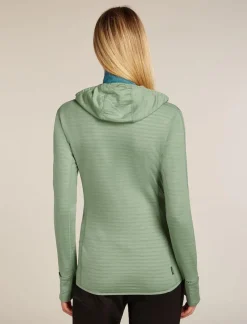 Icebreaker W Merino Blend 300 RealFleece™ Descender LS Zip Ho