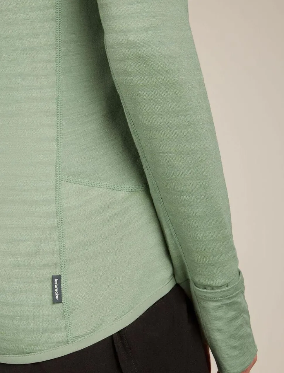 Icebreaker W Merino Blend 300 RealFleece™ Descender LS Zip Ho