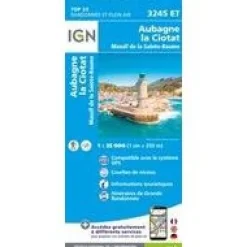 IGN 3245ET Aubagne La Ciotat
