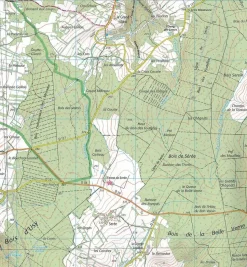 IGN 2722ET Avallon Vézelay