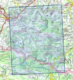 IGN 1346ET Forêt d'Iraty