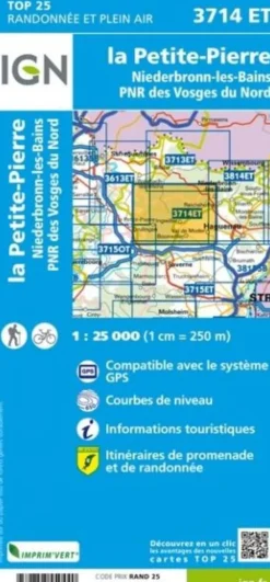 IGN 3714ET Petite Pierre