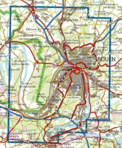 IGN 1911ET Rouen Forêts Rouennaises
