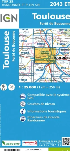 IGN 2043ET Toulouse