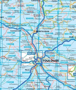 IGN 2043ET Toulouse