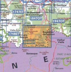 IGN 1848OT Bagnères-de-Luchon