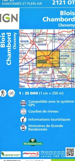 IGN 2121OT Blois Chambord Cheverny