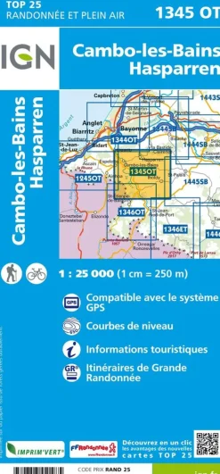 IGN 1345OT Cambo-les-Bains