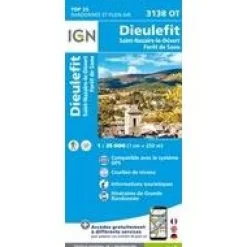 IGN 3138OT Dieulefit St-Nazaire-le-Désert
