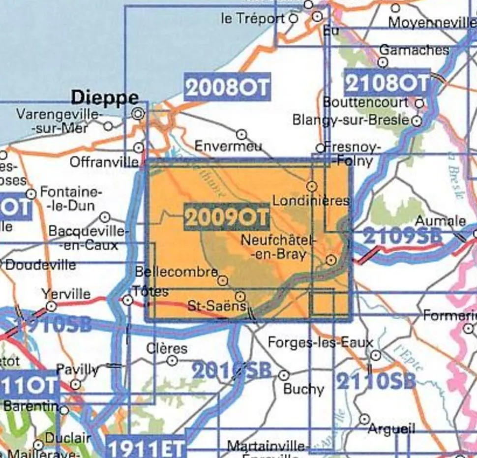 IGN 2009OT Forêt d'Eawy