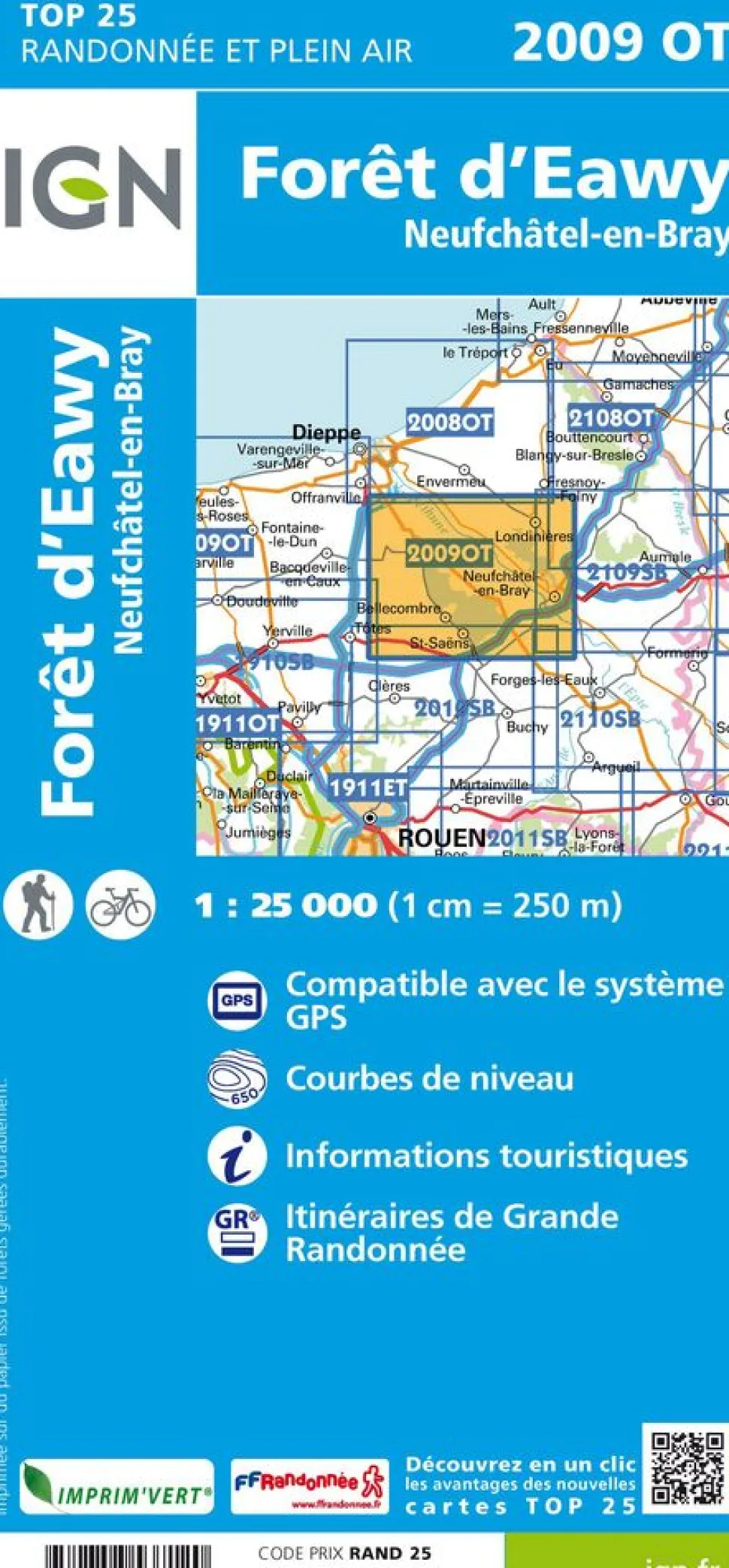 IGN 2009OT Forêt d'Eawy
