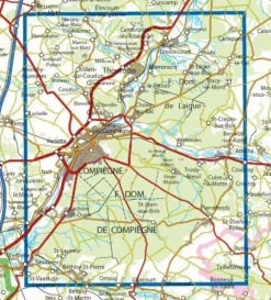 IGN 2511OT Forêts de Compiègne et