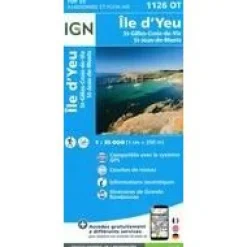 IGN 1126OT Ile d'Yeu