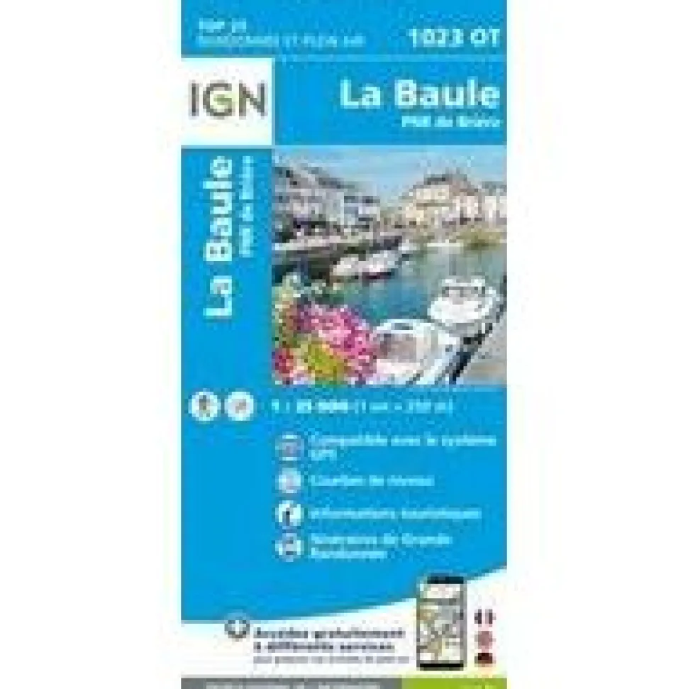 IGN 1023OT La Baule PNR de Brière