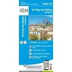 IGN 2835OT Le Puy-en-VelayYssineaux