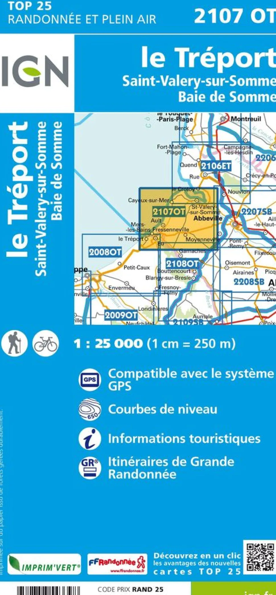 IGN 2107OT Le Tréport